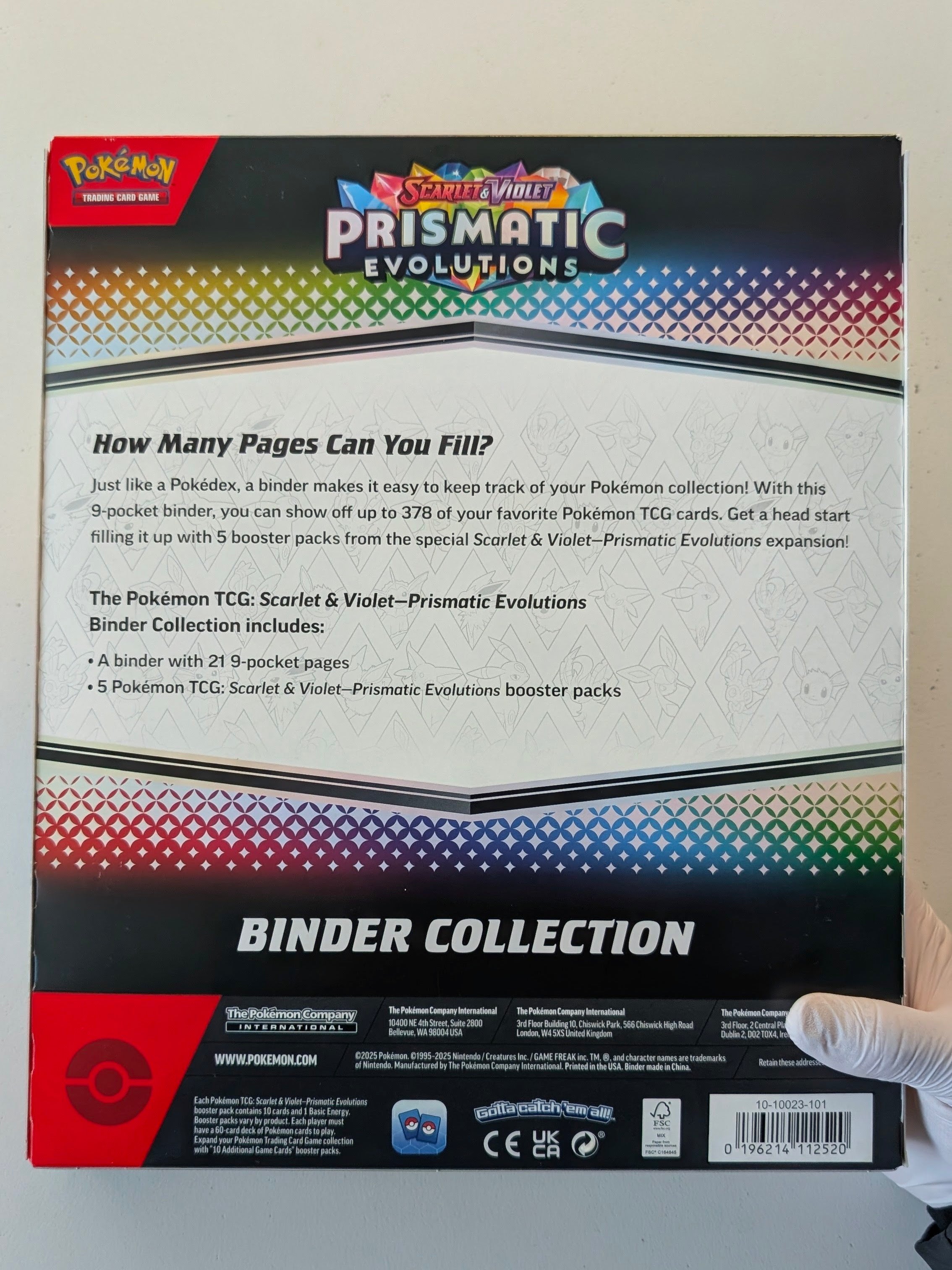Prismatic Evolutions Binder Collection - SV: Prismatic Evolutions (PRE)