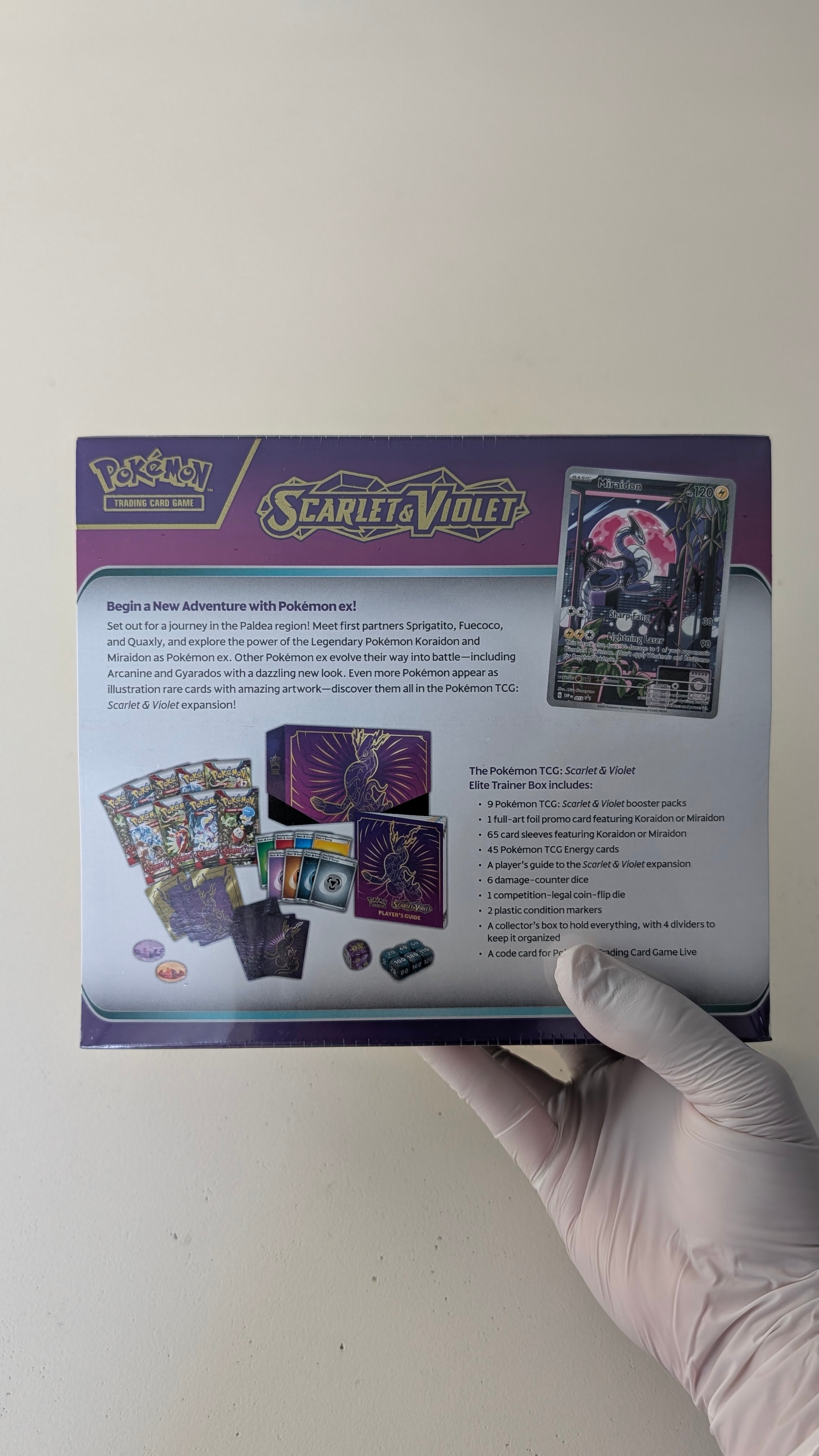 Scarlet & Violet Elite Trainer Box [Miraidon] - SV01: Scarlet & Violet Base Set (SVI)