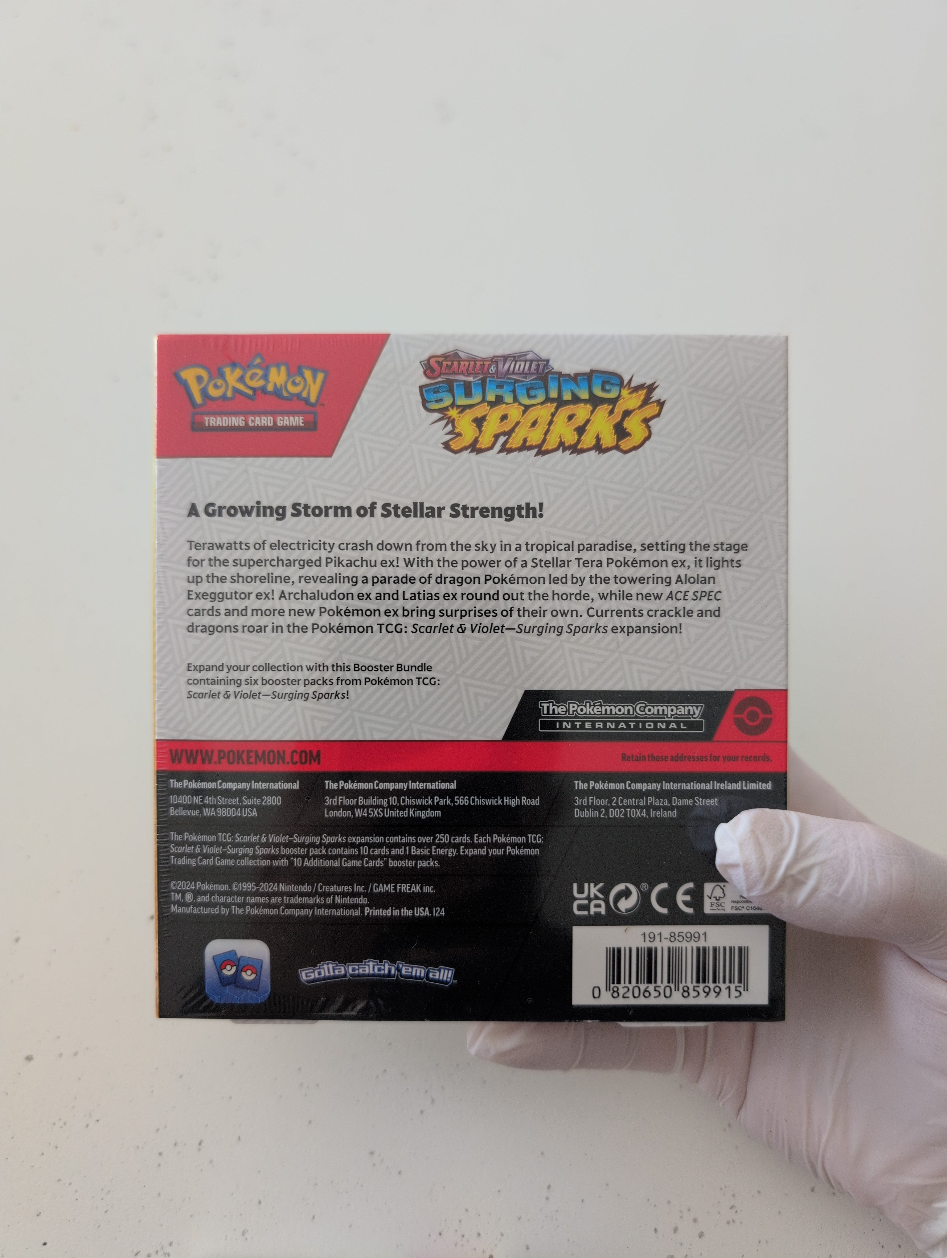 Surging Sparks Booster Bundle - SV08: Surging Sparks (SSP)