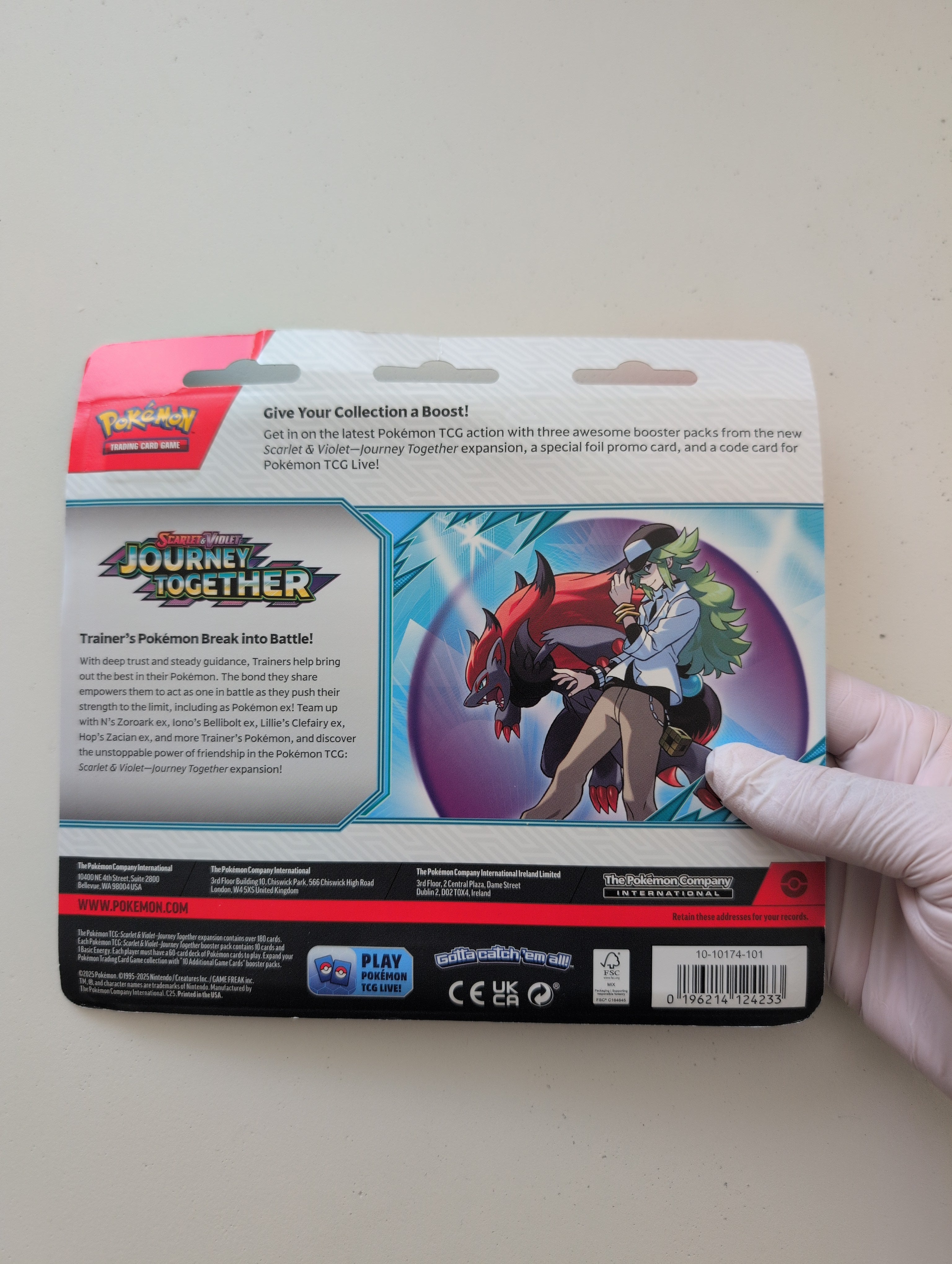 Journey Together 3 Pack Blister [Yanmega] - SV09: Journey Together (JTG)