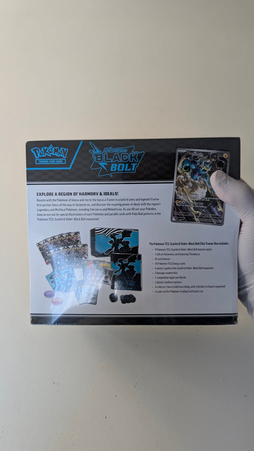 Black Bolt Elite Trainer Box - SV: Black Bolt (BLK)